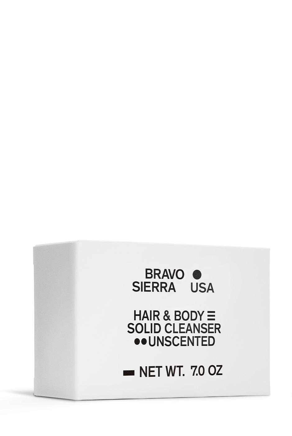 HAIR & BODY SOLID CLEANSER - UNSCENTED